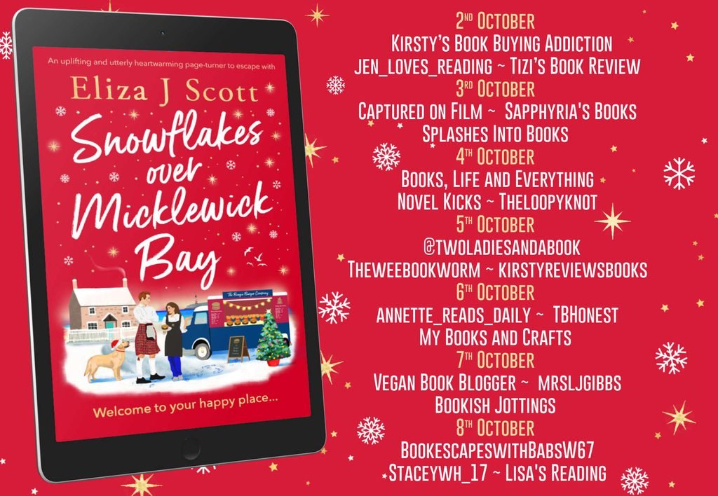 Full Blog Tour with all tour hosts' names