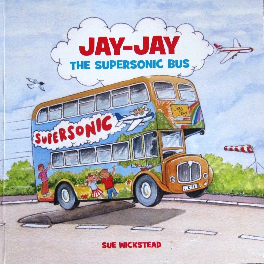 Jay-Jay THe Supersonic Bus Book cover