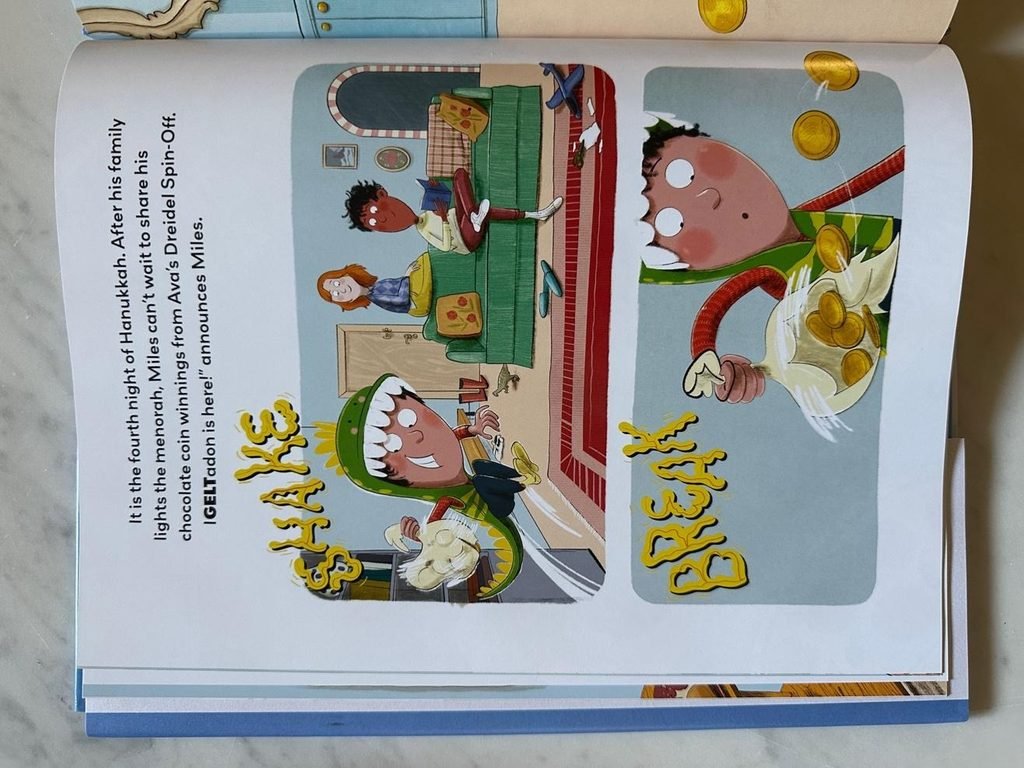 page in the book
